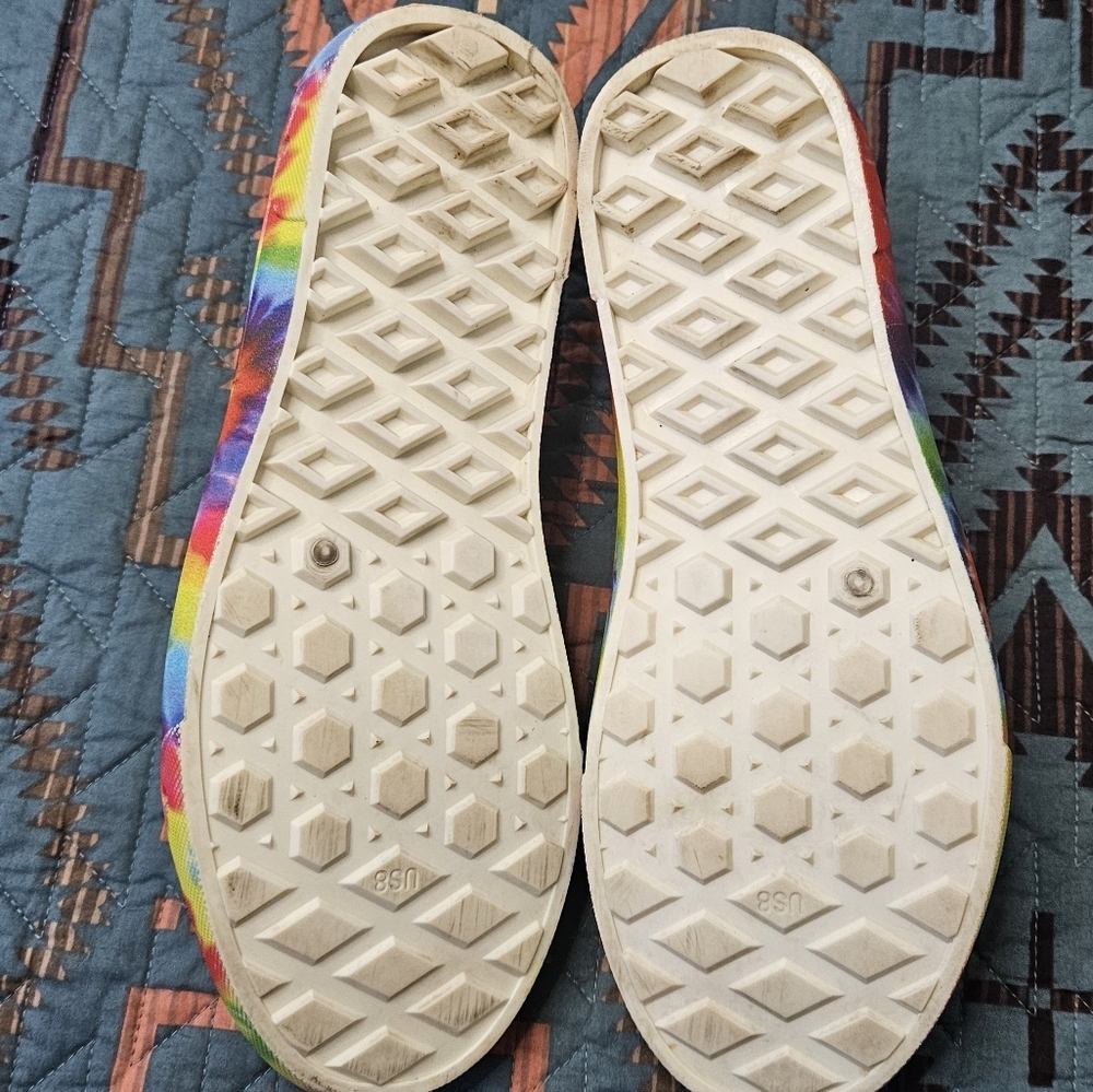 Vans Tie Dye rubber slip‎ ons - Picture 6 of 6